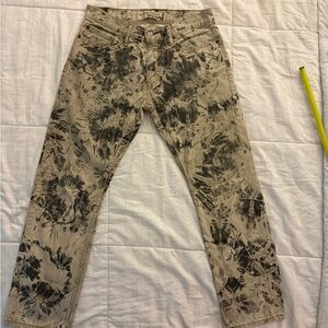 Tie-Dye Patterned Jeans vintage Levi’s jeans